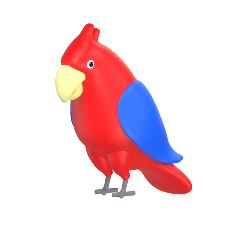 Parrot 3D Graphic