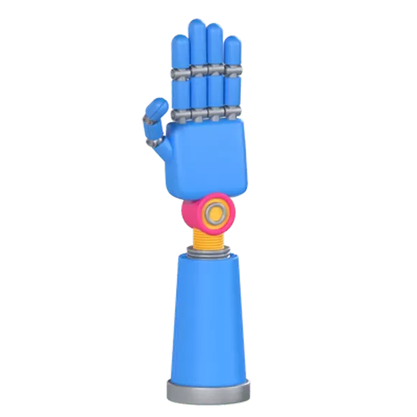 Robotic Arm 3D Graphic