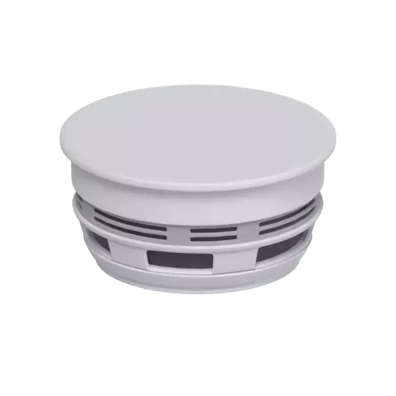 3D Smoke Detector for Ceilling with a Minimalist Model