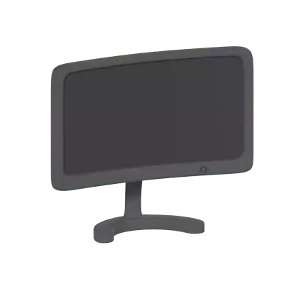 Monitor 3D Graphic