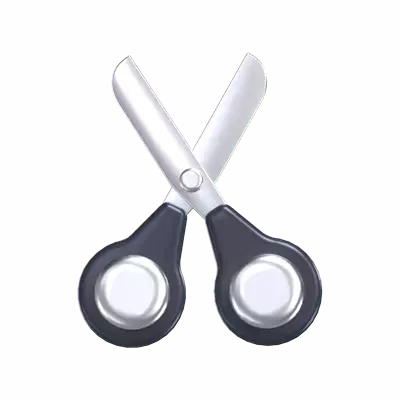 Scissors 3D Graphic