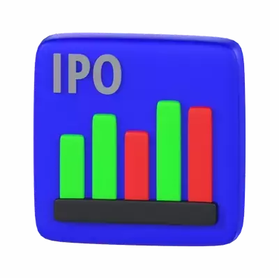 IPO 3D Graphic