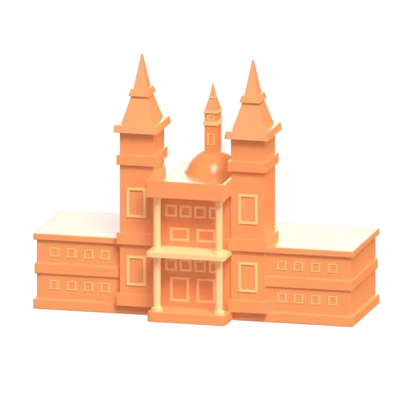 Madrid Landmark 3D Spain Building Model 3D Graphic