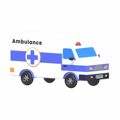 Ambulance 3D Graphic