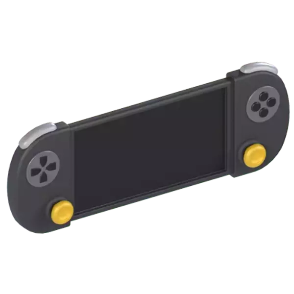 Handheld-Konsole 3D Graphic