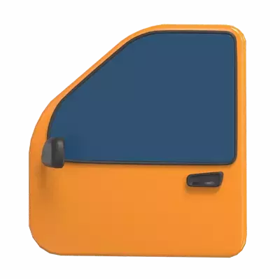 porta do carro 3D Graphic