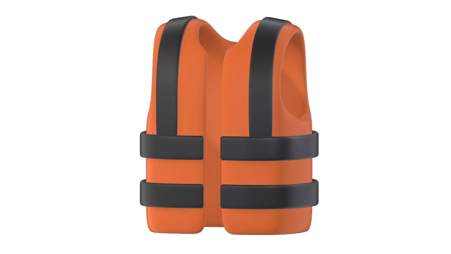 Safety Vest 3D Graphic