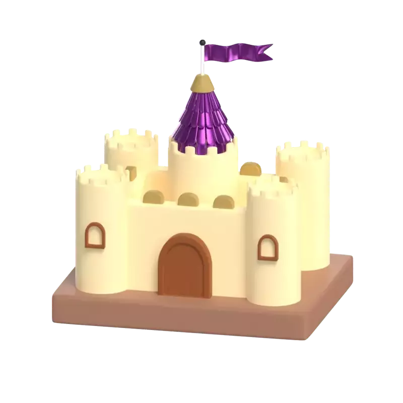 Castle 3D Graphic