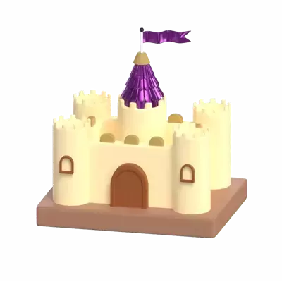 Castle 3D Graphic