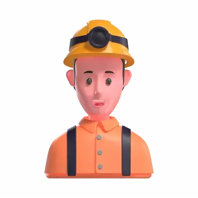 Miner 3D Graphic