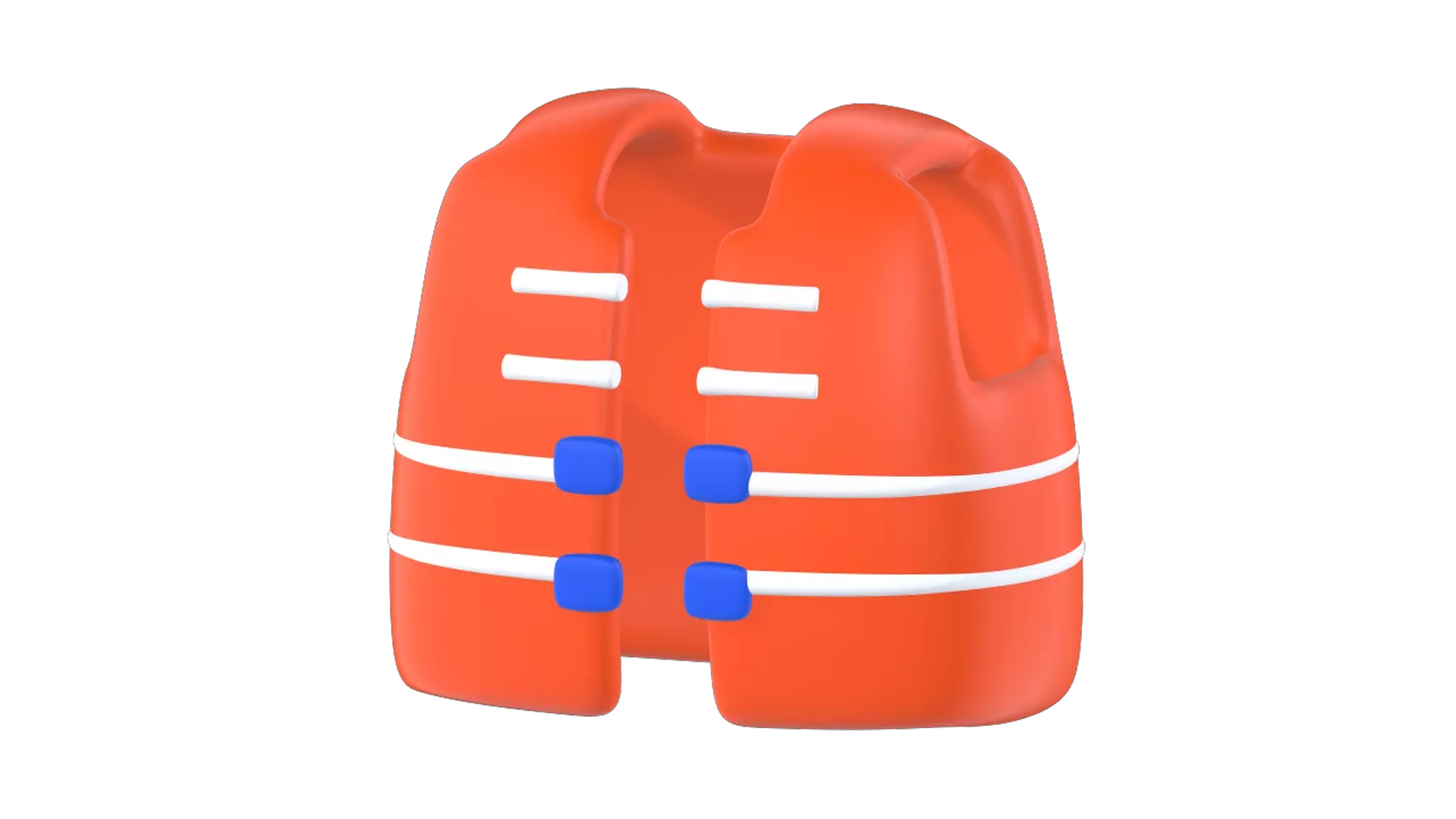 Life Vest 3D Graphic