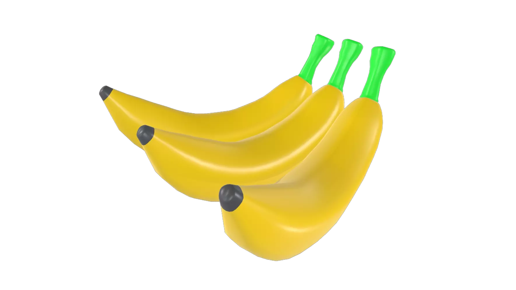 Bananas 3D Graphic