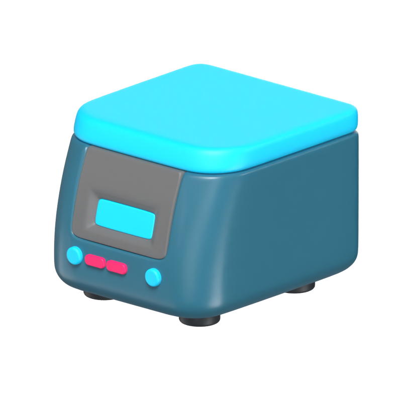Lab Stove 3D Icon Model For Science 3D Graphic