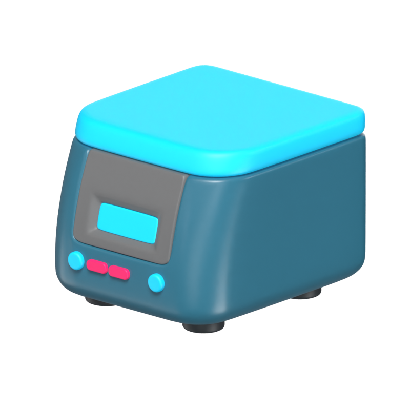 Lab Stove 3D Icon Model For Science