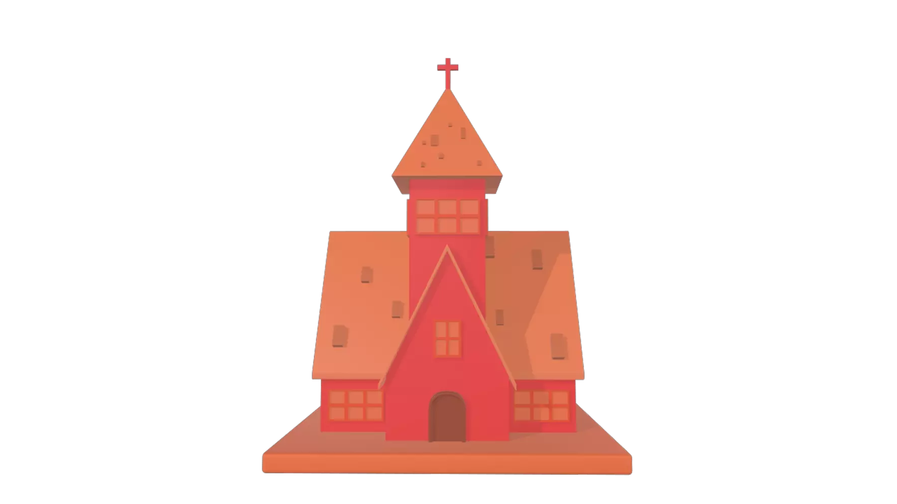 Church 3D Graphic