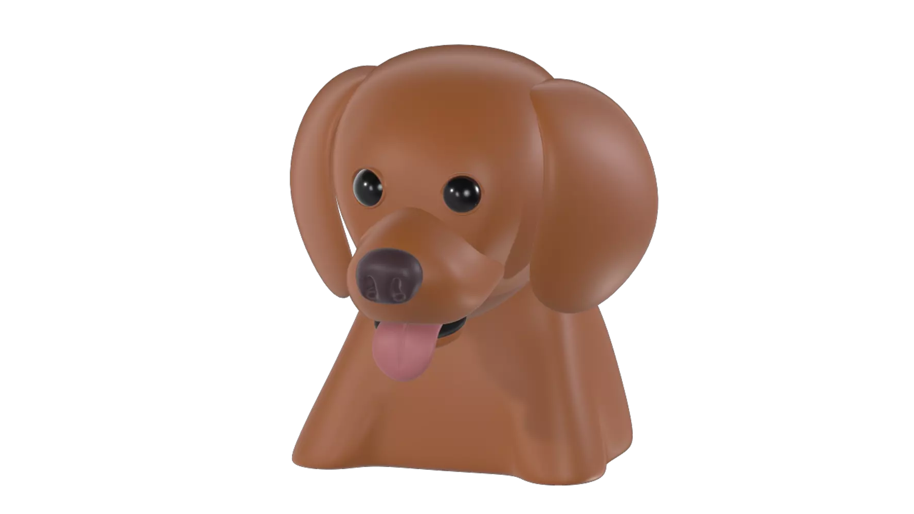 Duchshund 3D Graphic