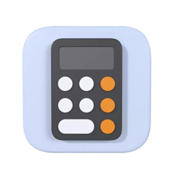 IOS Calculator 3d model--f9ad632e-8332-4597-989f-16bf09701327