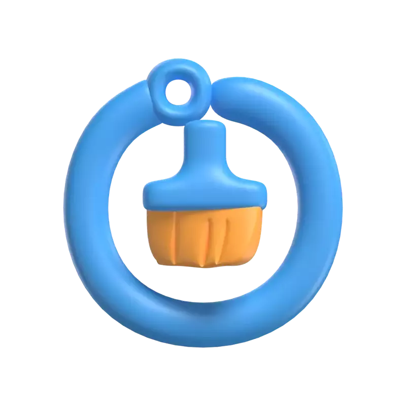 3D Device Cleaner Tool 3D Graphic