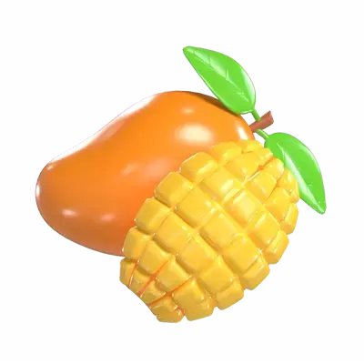 Mango 3D Graphic