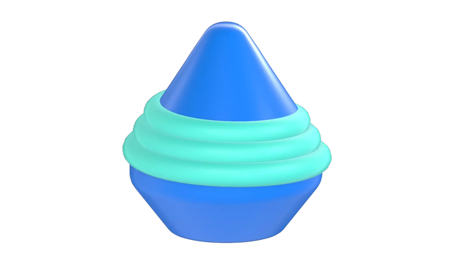 Cone 3D Graphic