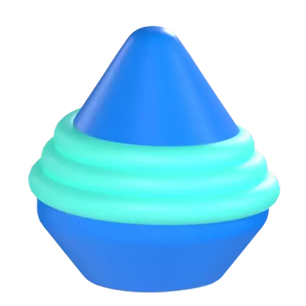 Cone 3D Graphic