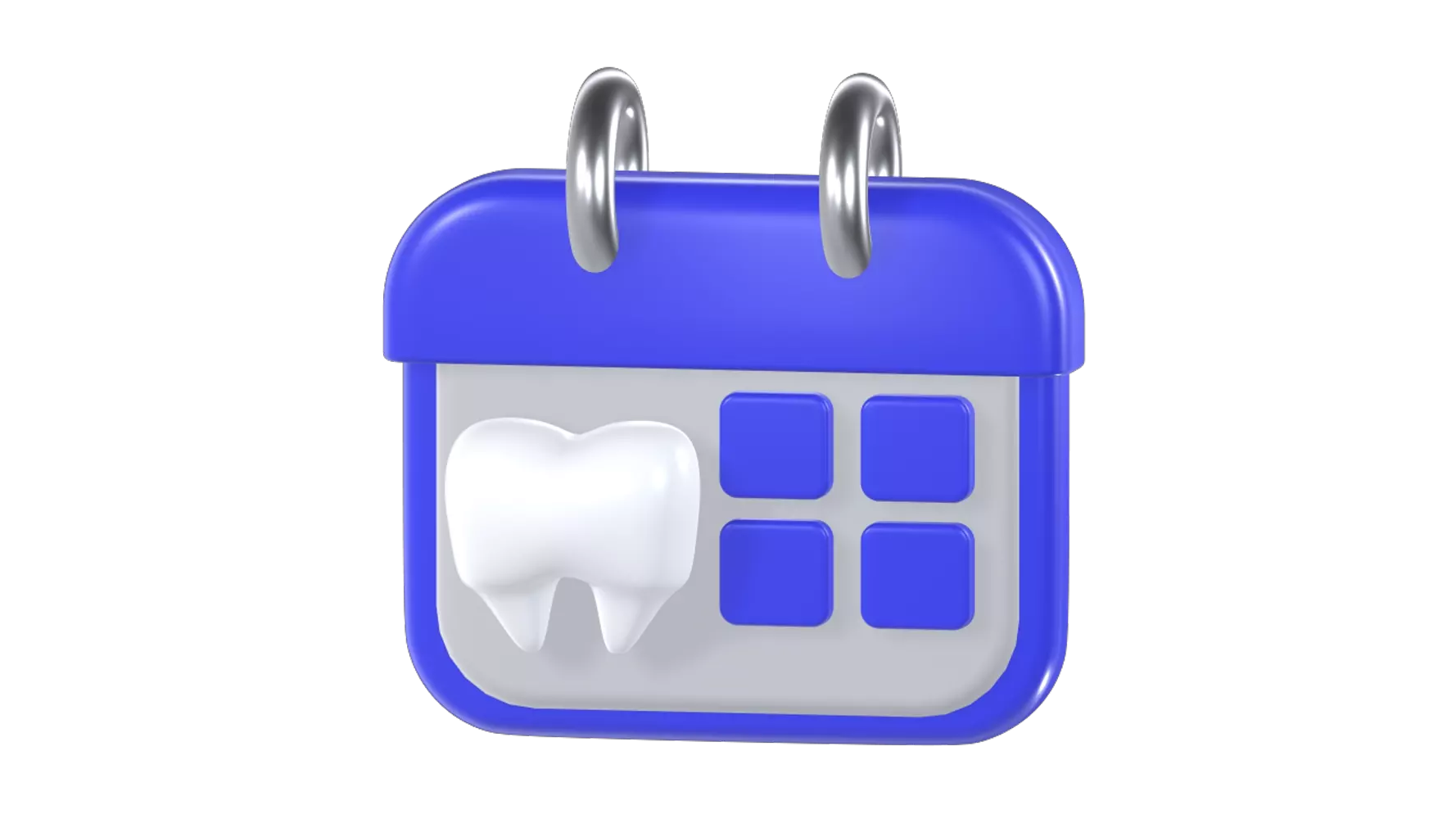 Dental Schedule 3D Graphic