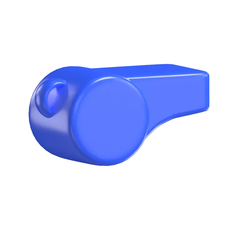 Whistle 3D Graphic