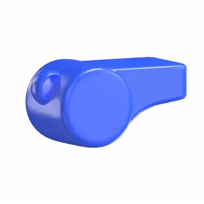 Whistle 3D Graphic