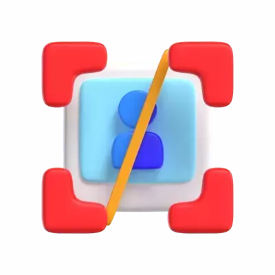 Filter 3D Icon Model For UI 3D Graphic