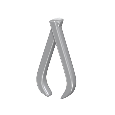 Tweezers 3D Icon Model 3D Graphic