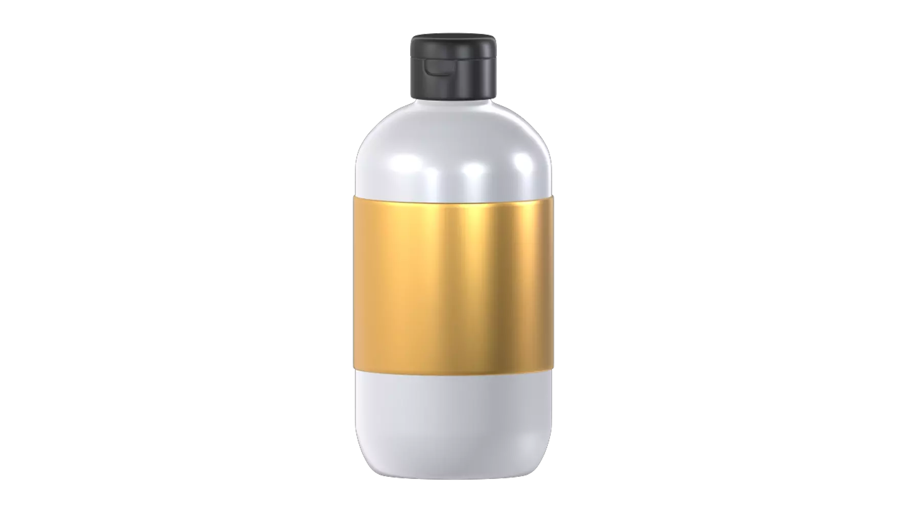 Shampoo Bottle 3D Graphic