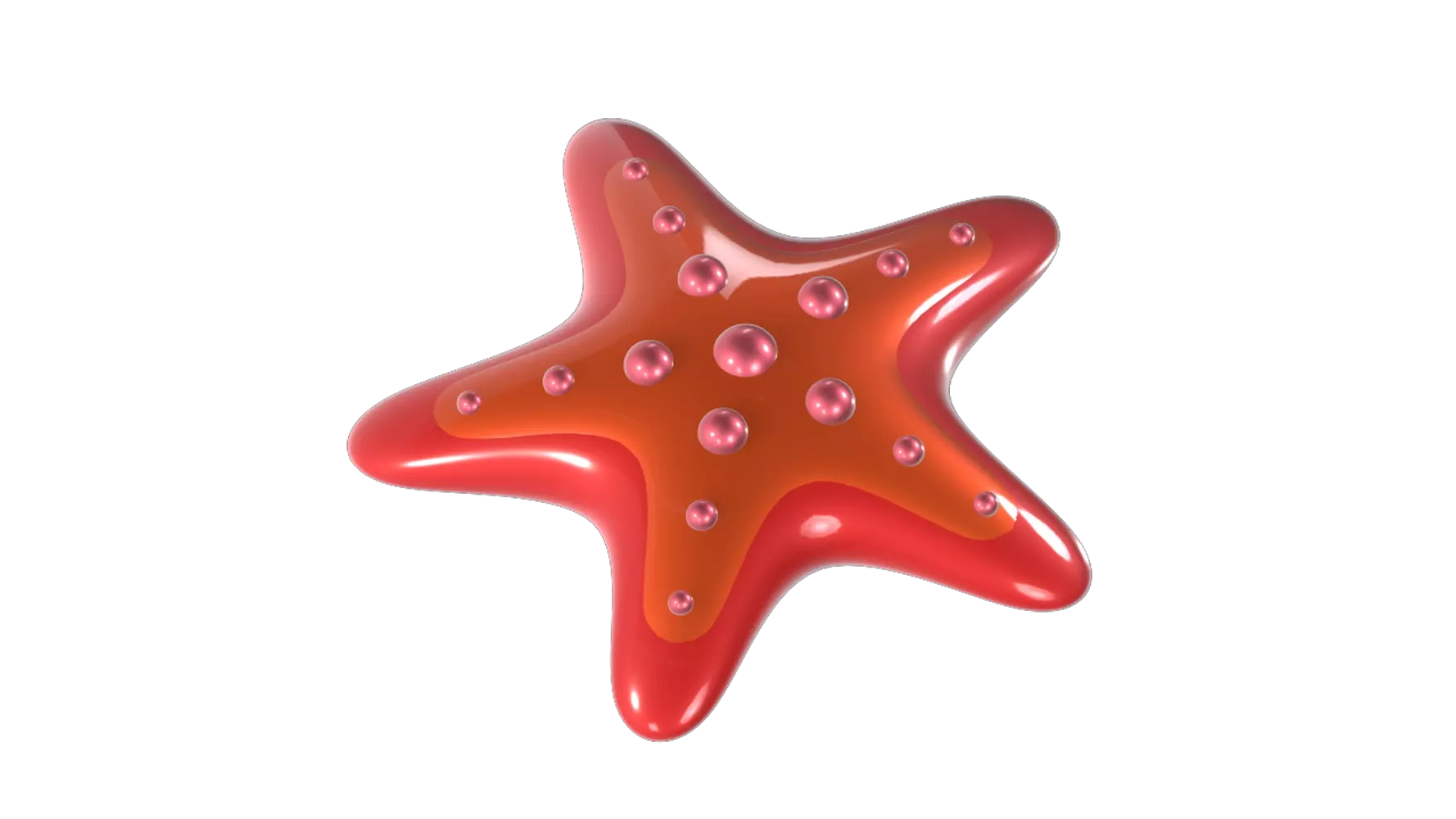 Starfish 3D Graphic