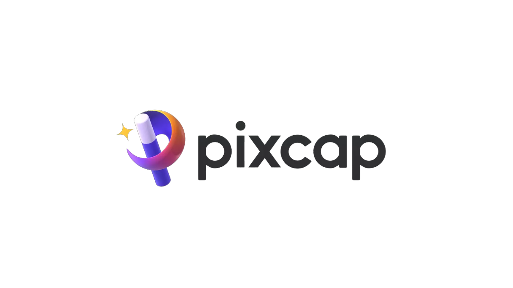 Pixcap Logo 3D Graphic