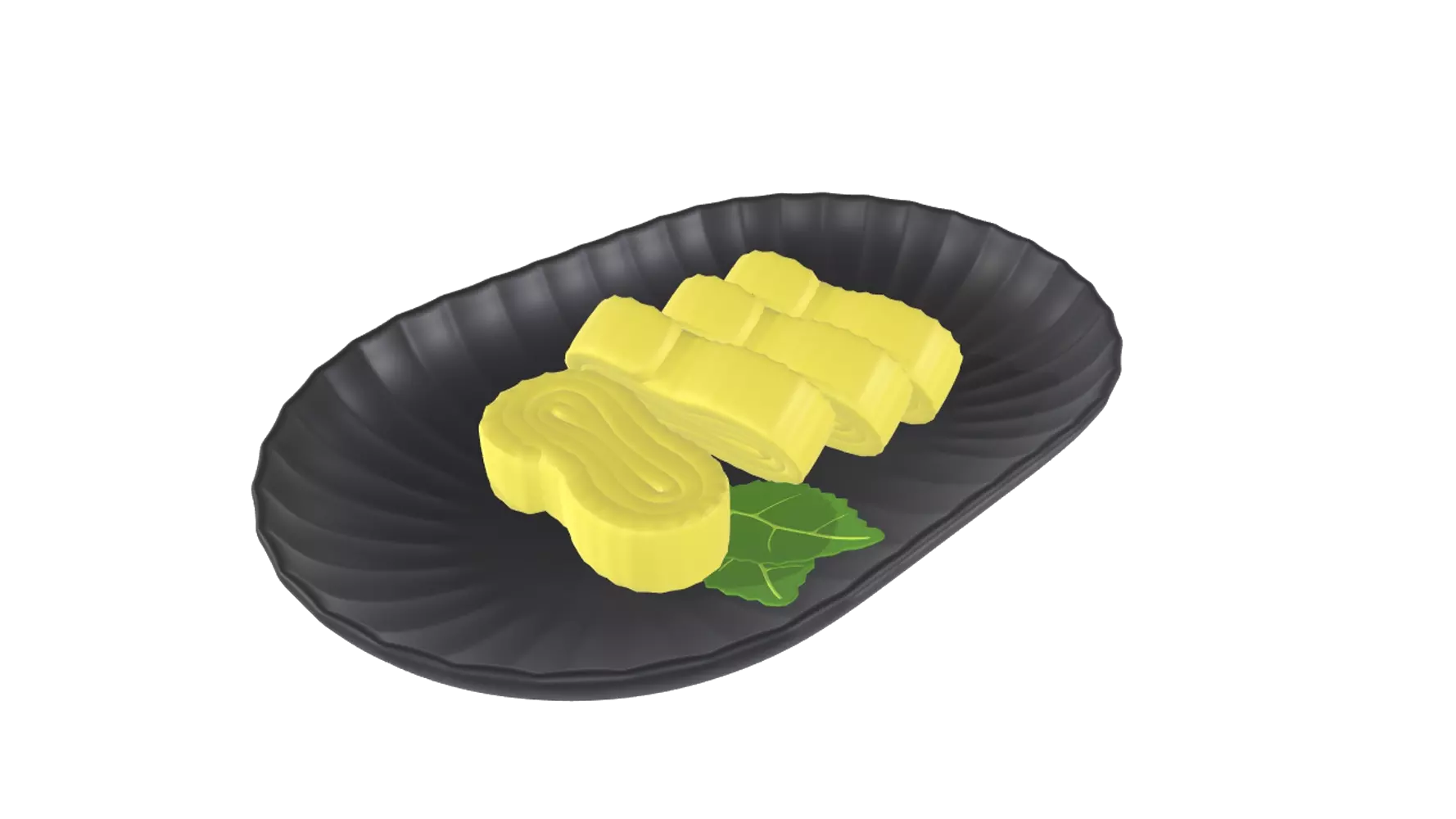 tamagoyaki 3D Graphic