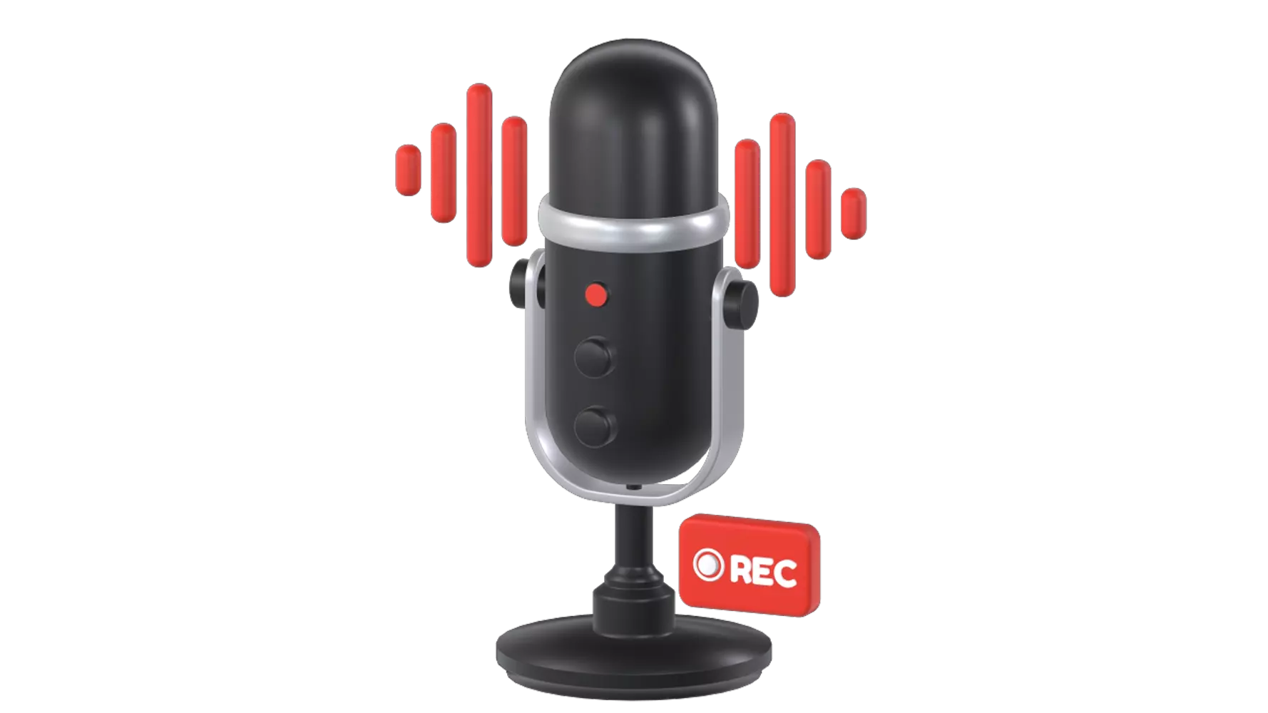Podcast Recording 3d model--9ed434ef-9bd0-4c61-930f-7aac42fd9a5b