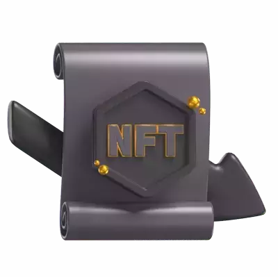 NFT Loss 3D Graphic