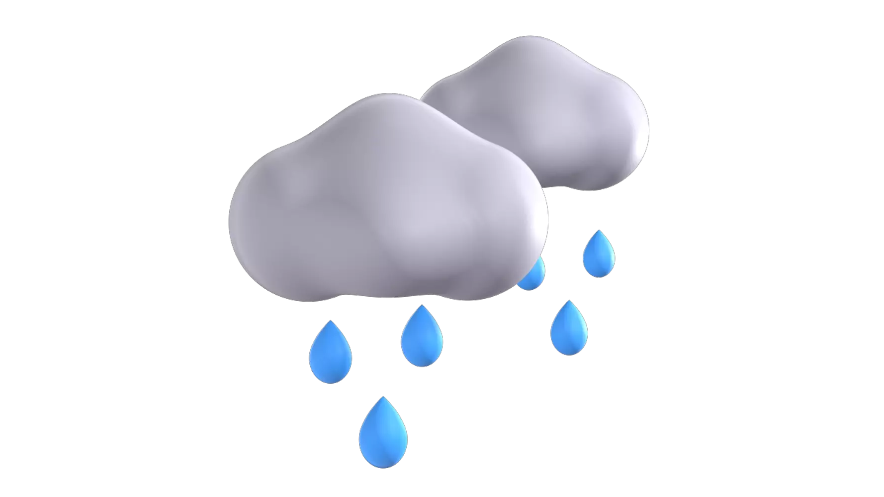 Rainy Weather 3D Graphic