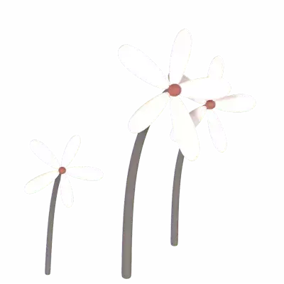 Flower 3D Graphic