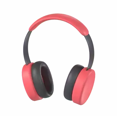 Headset 3D Graphic