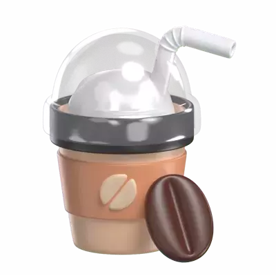 Chocolate Ice Coffee 3d model--c42491b8-b947-4a95-9888-592a9956b463