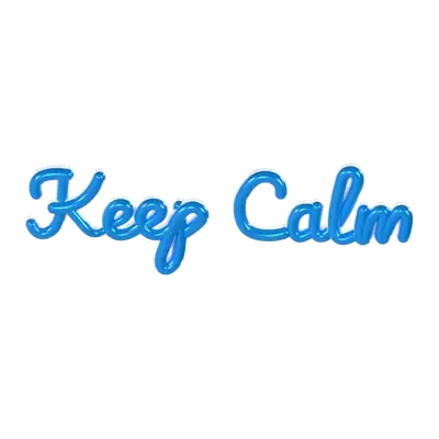 Keep Calm 3d model--4ceb27ed-da5b-4d78-b622-97509aac2e3c