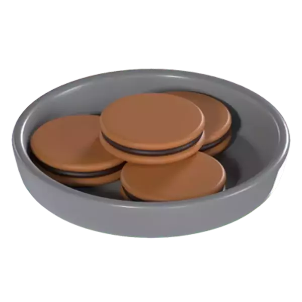 Dorayaki 3D Graphic