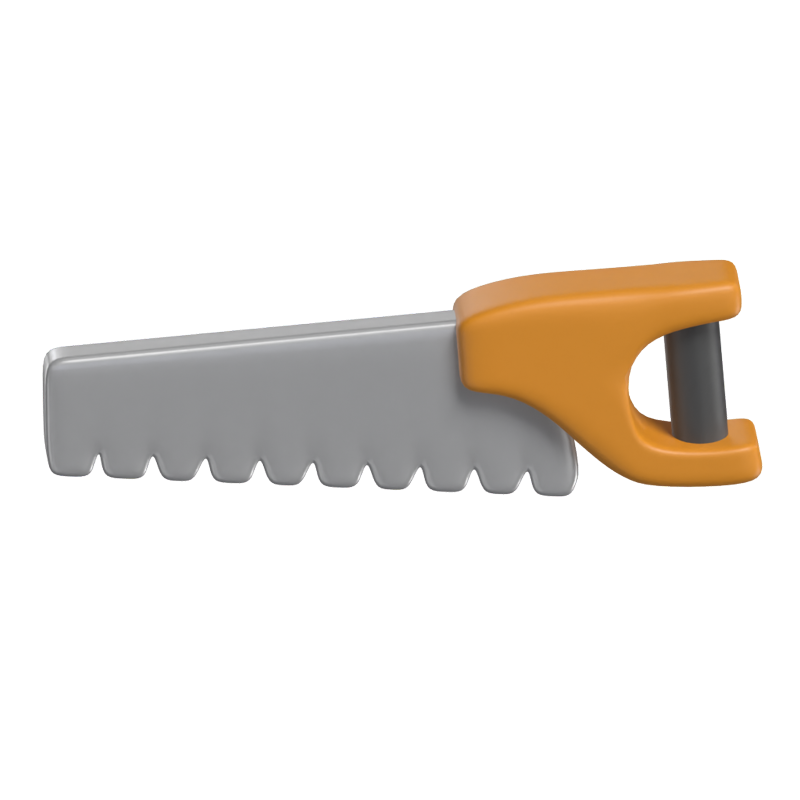 Handsaw 3D Icon Model