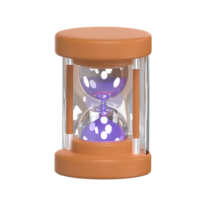 reloj de arena 3D Graphic