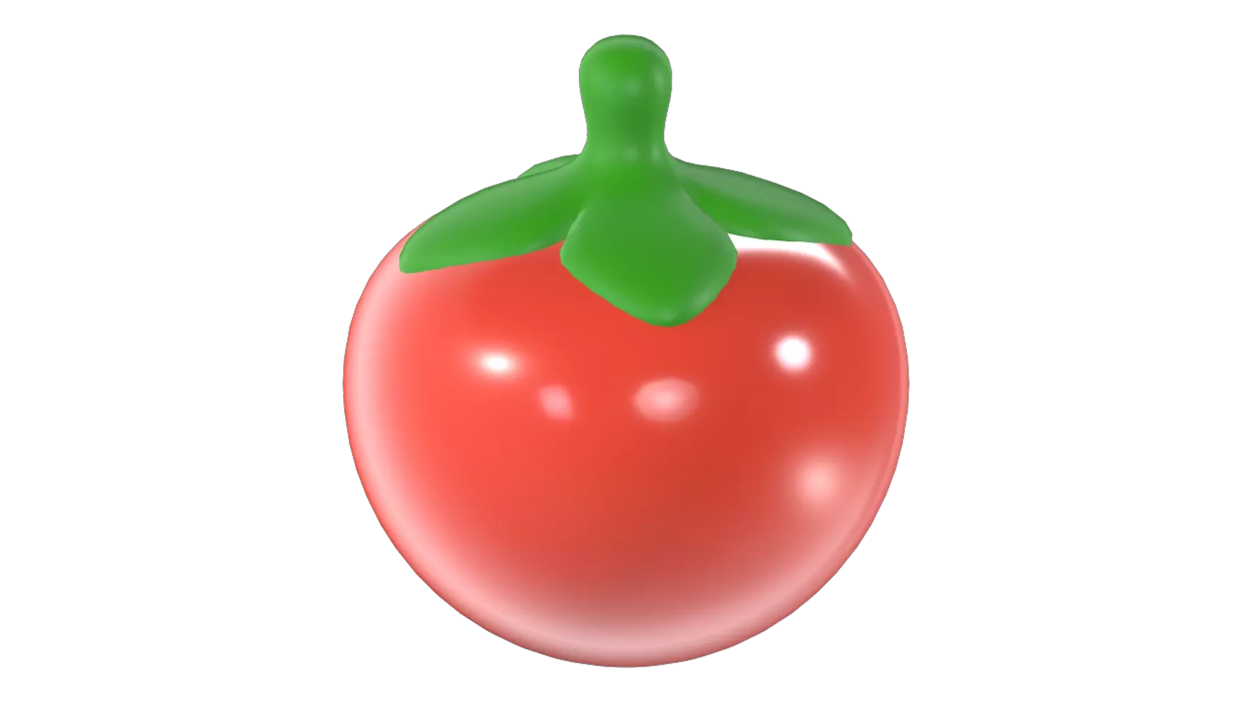 Tomato 3D Graphic