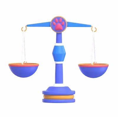Law 3D Graphic