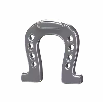 3D Horseshoe To Protect The Horse Hoof 3D Graphic