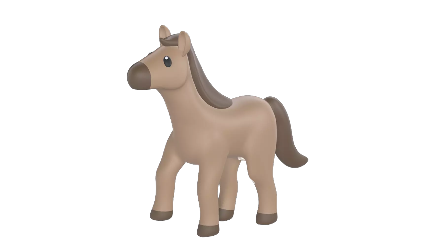 caballo 3D Graphic