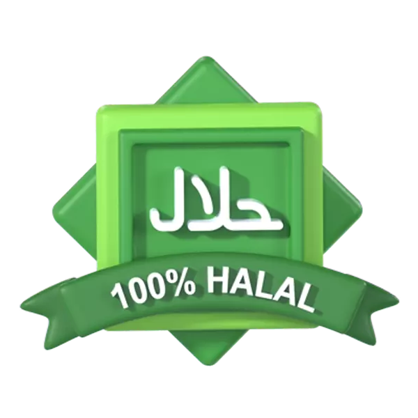 Halal 3D Graphic