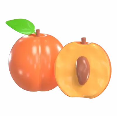 Apricots 3d model--b15301b0-ea49-4a61-a1f3-882b373c08bd